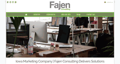 Desktop Screenshot of fajenconsulting.com