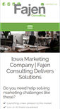 Mobile Screenshot of fajenconsulting.com